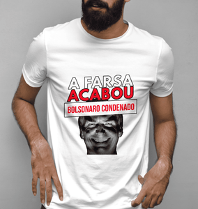 Camisa - A Farsa Acabou #PROMO27ANOS