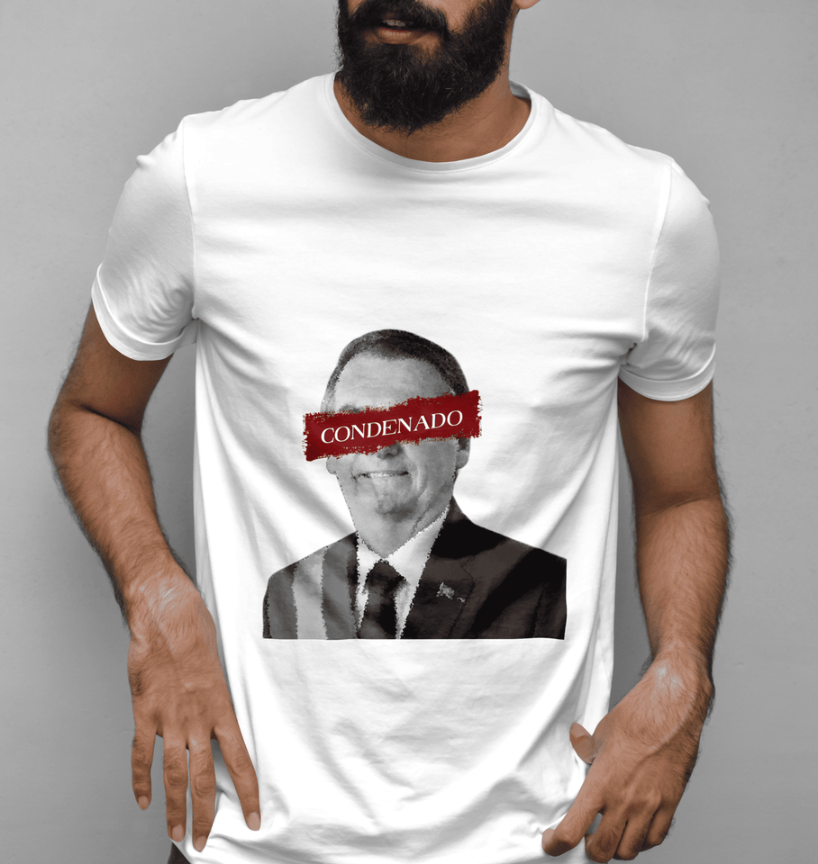 Camisa - Bolsonaro Condenado #PROMO27ANOS