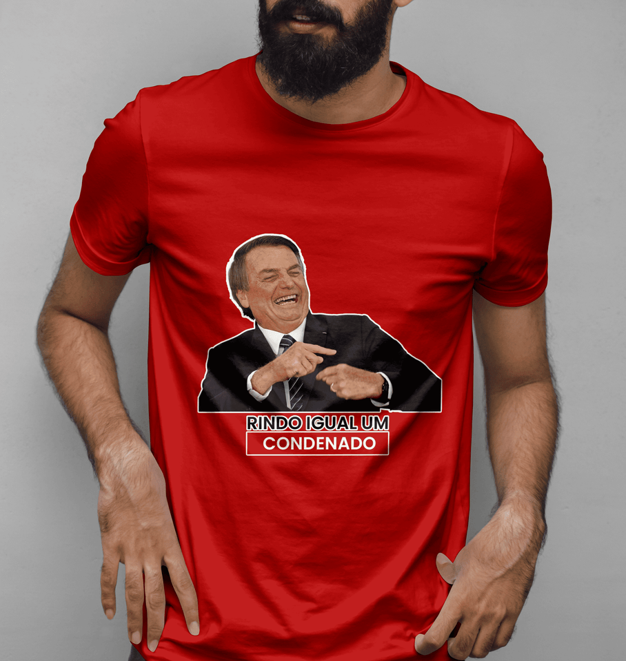 Camisa - Rindo Igual um Condenado #PROMO27ANOS