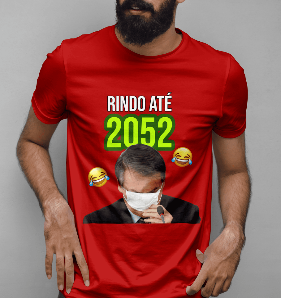 Camisa - Rindo  até 2052 #PROMO27ANOS