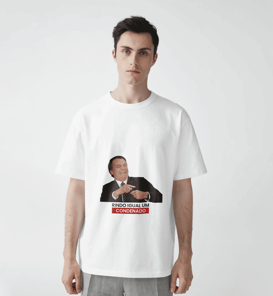 Camisa - Rindo Igual um Condenado #PROMO27ANOS
