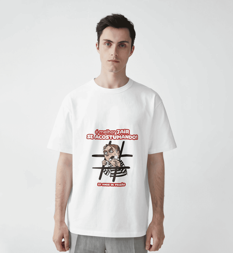 Camisa - Bolsonaro Grades Melhor Jair se Acostumando #PROMO27ANOS