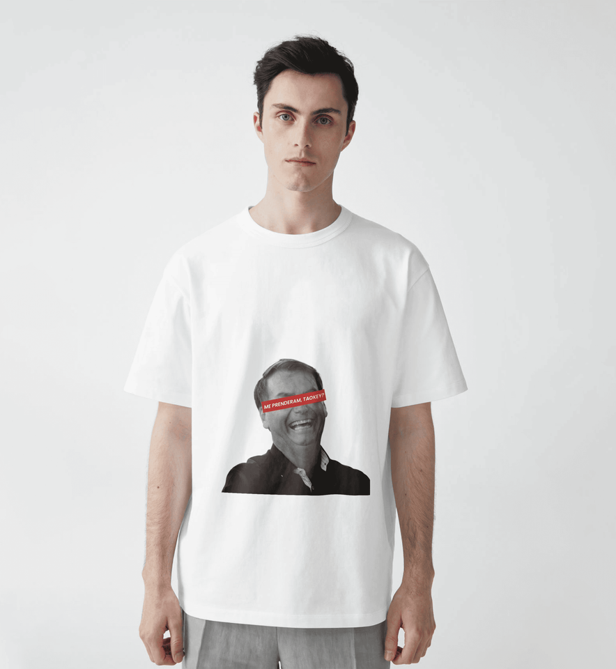 Camisa - Me Prenderam TaoKey #PROMO27ANOS