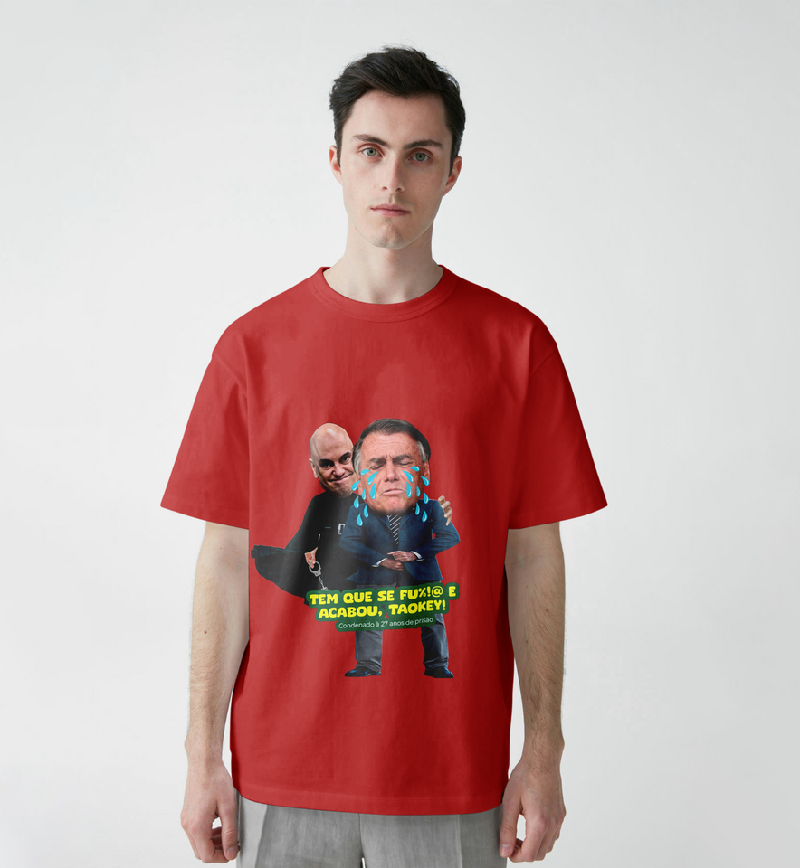 Camisa - Moraes e Bolsonaro #PROMO27ANOS