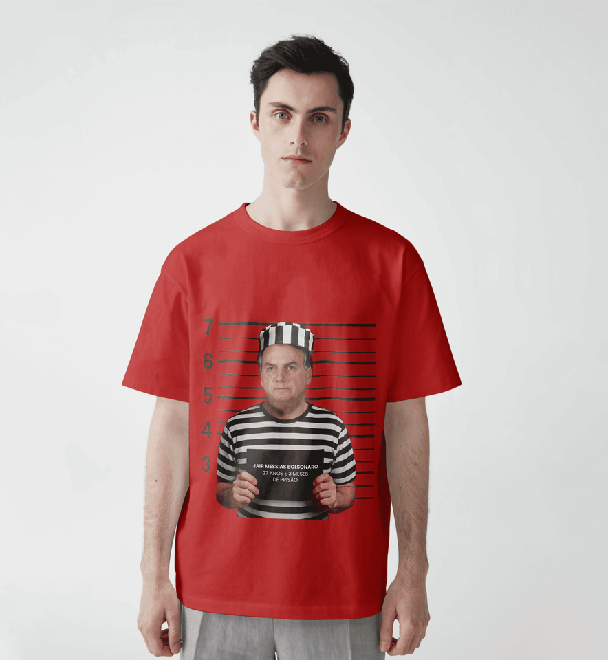 Camisa - Bolsonaro Preso #PROMO27ANOS