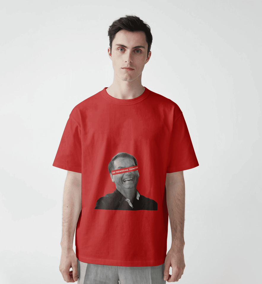 Camisa - Me Prenderam TaoKey #PROMO27ANOS