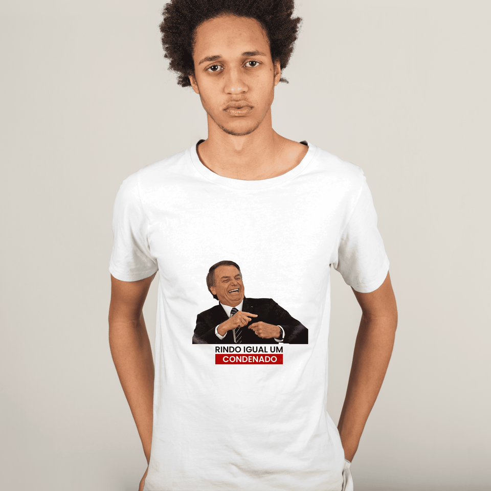 Camisa - Rindo Igual um Condenado #PROMO27ANOS