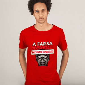 Camisa - A Farsa Acabou #PROMO27ANOS