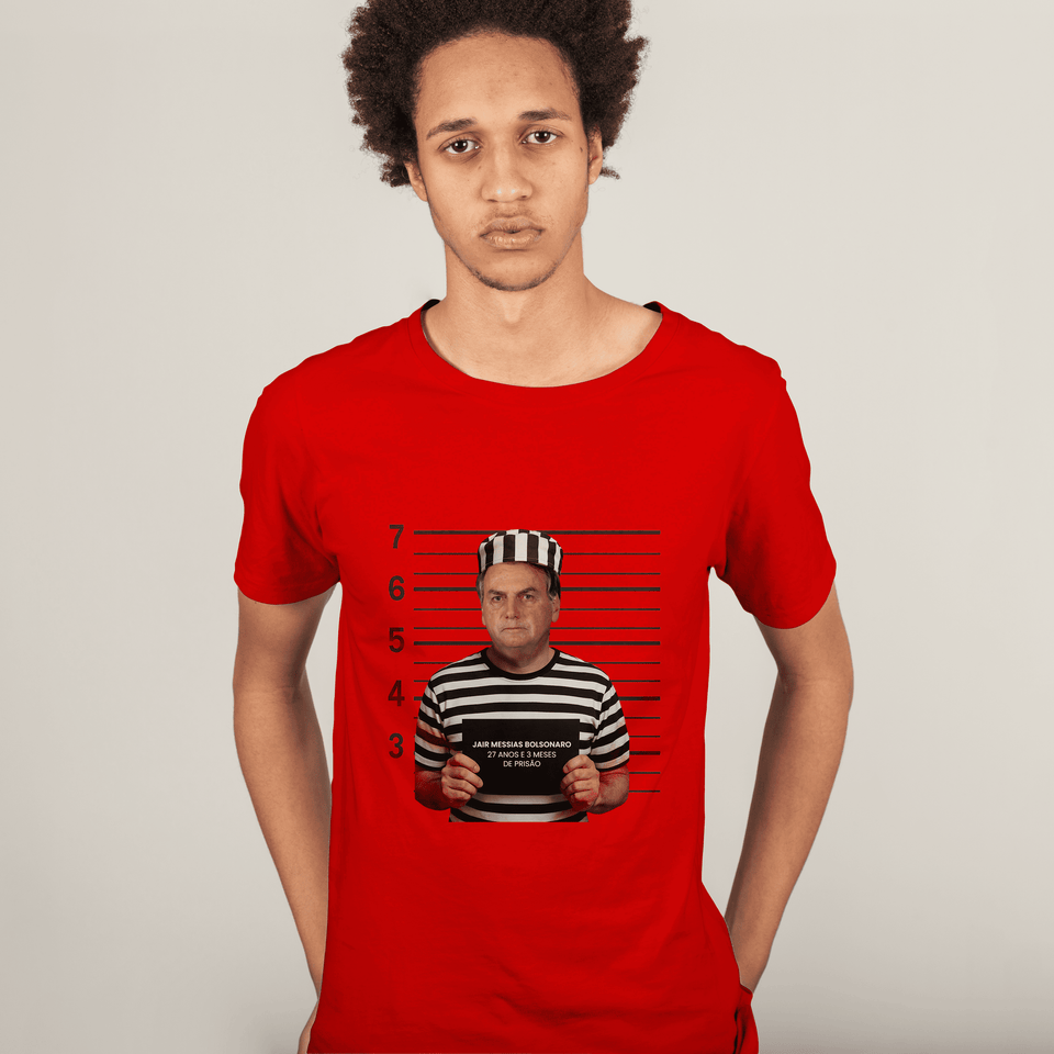 Camisa - Bolsonaro Preso #PROMO27ANOS