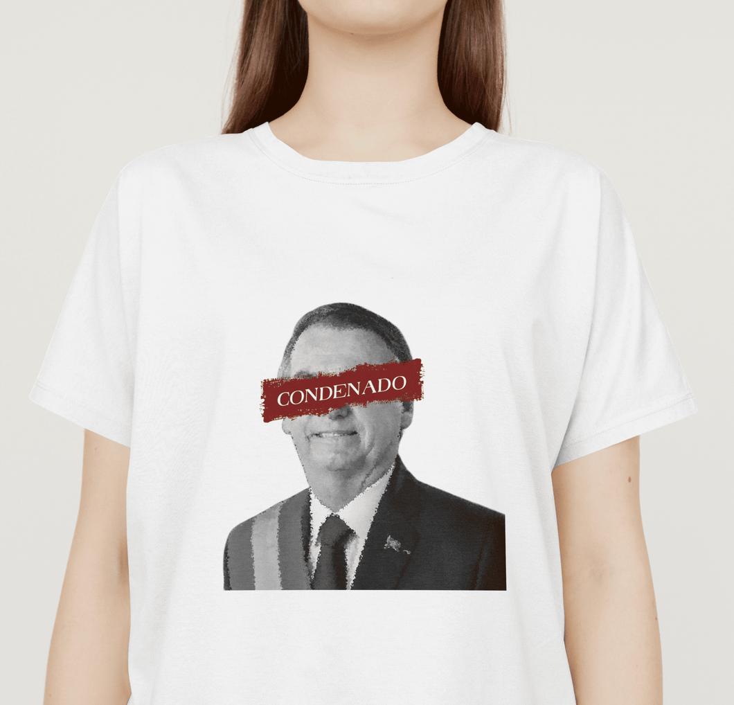 Camisa - Bolsonaro Condenado #PROMO27ANOS