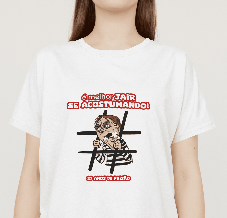 Camisa - Bolsonaro Grades Melhor Jair se Acostumando #PROMO27ANOS