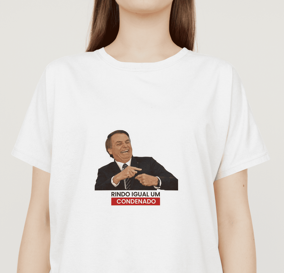 Camisa - Rindo Igual um Condenado #PROMO27ANOS