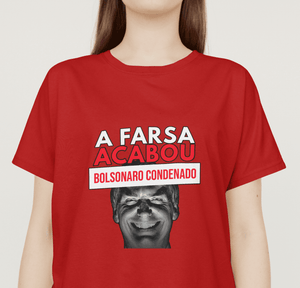 Camisa - A Farsa Acabou #PROMO27ANOS