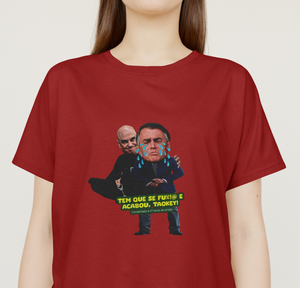 Camisa - Moraes e Bolsonaro #PROMO27ANOS