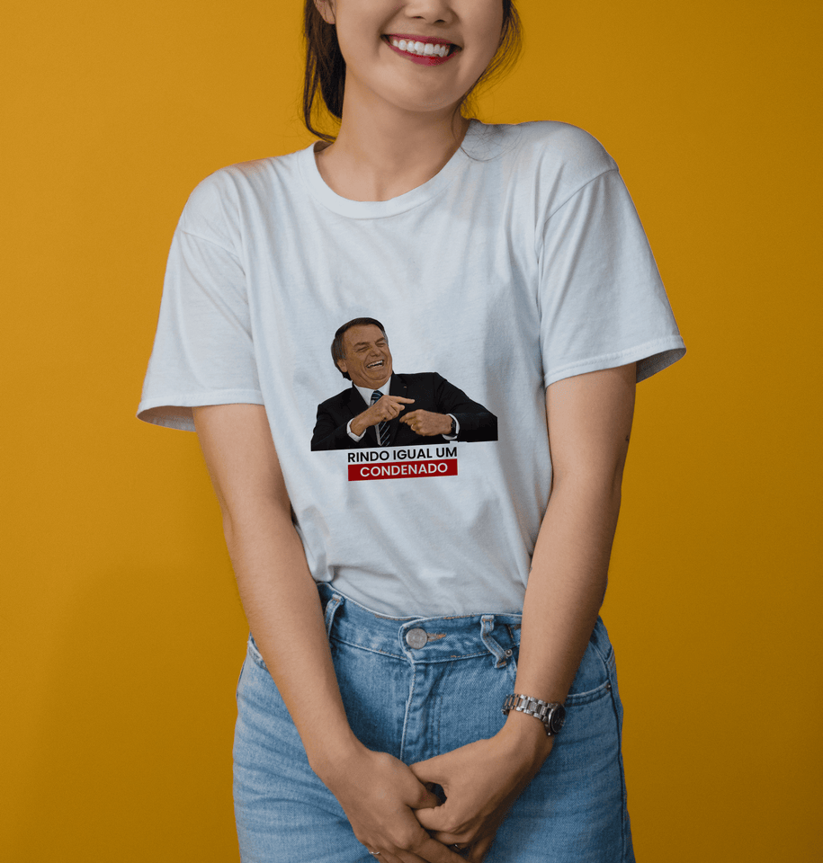 Camisa - Rindo Igual um Condenado #PROMO27ANOS