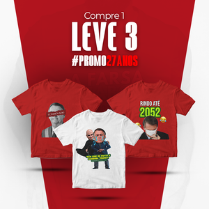 Kit 5 - Compre 1 e Leve 3 #PROMO27ANOS