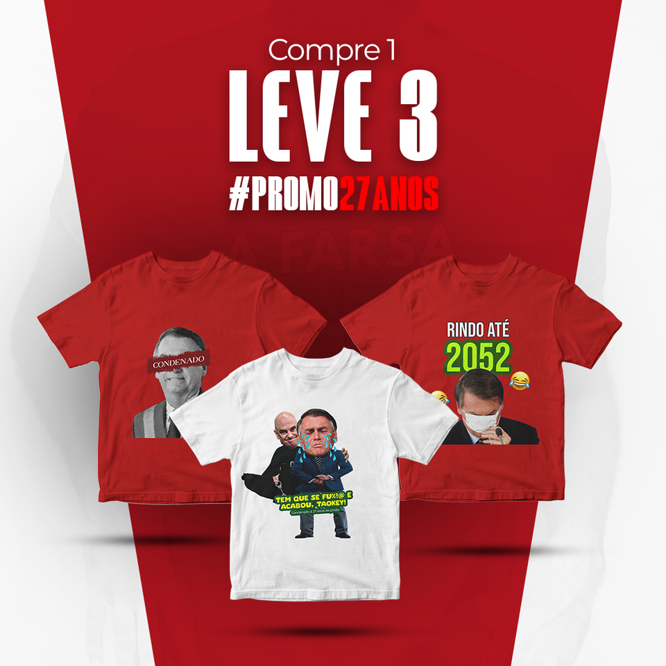 Kit 5 - Compre 1 e Leve 3 #PROMO27ANOS