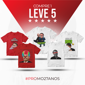 Kit 3  - Compre 1 e Leve 5 #PROMO27ANOS