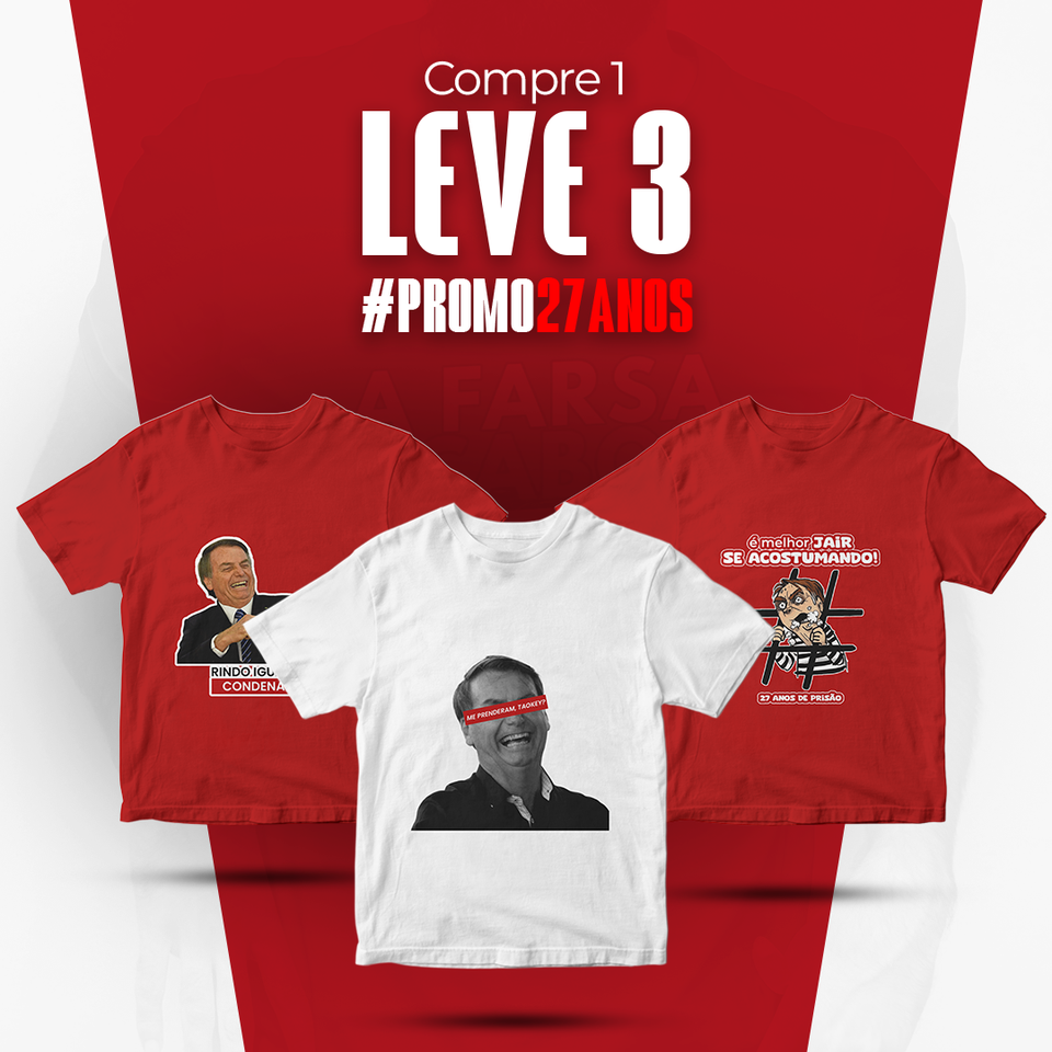 Kit 3 - Compre 1 e Leve 3 #PROMO27ANOS
