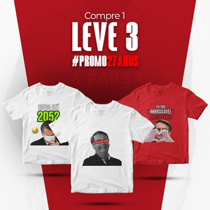 Kit 2 - Compre 1 e Leve 3 #PROMO27ANOS