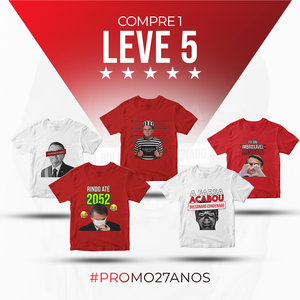Kit 1  - Compre 1 e Leve 5 #PROMO27ANOS