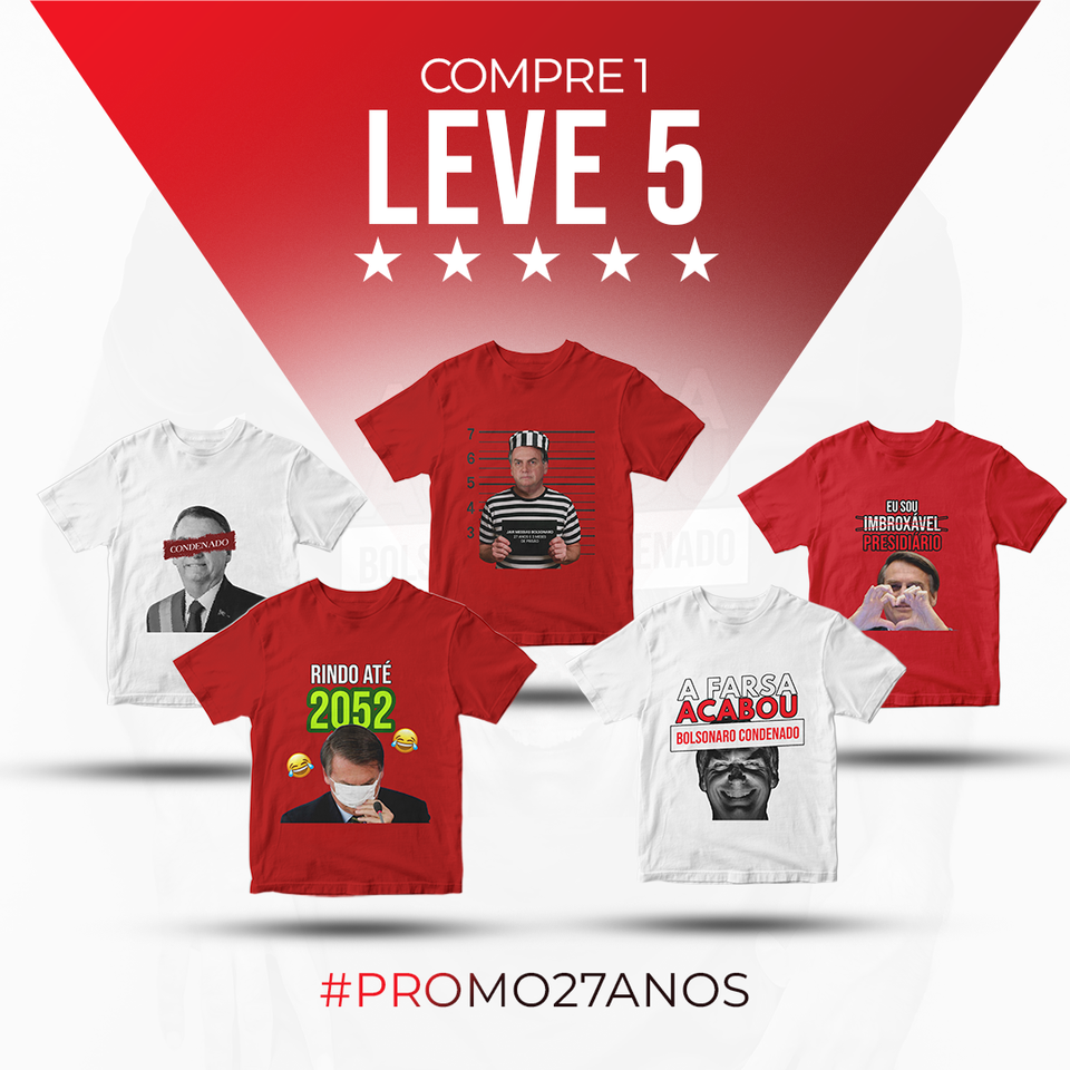 Kit 1  - Compre 1 e Leve 5 #PROMO27ANOS